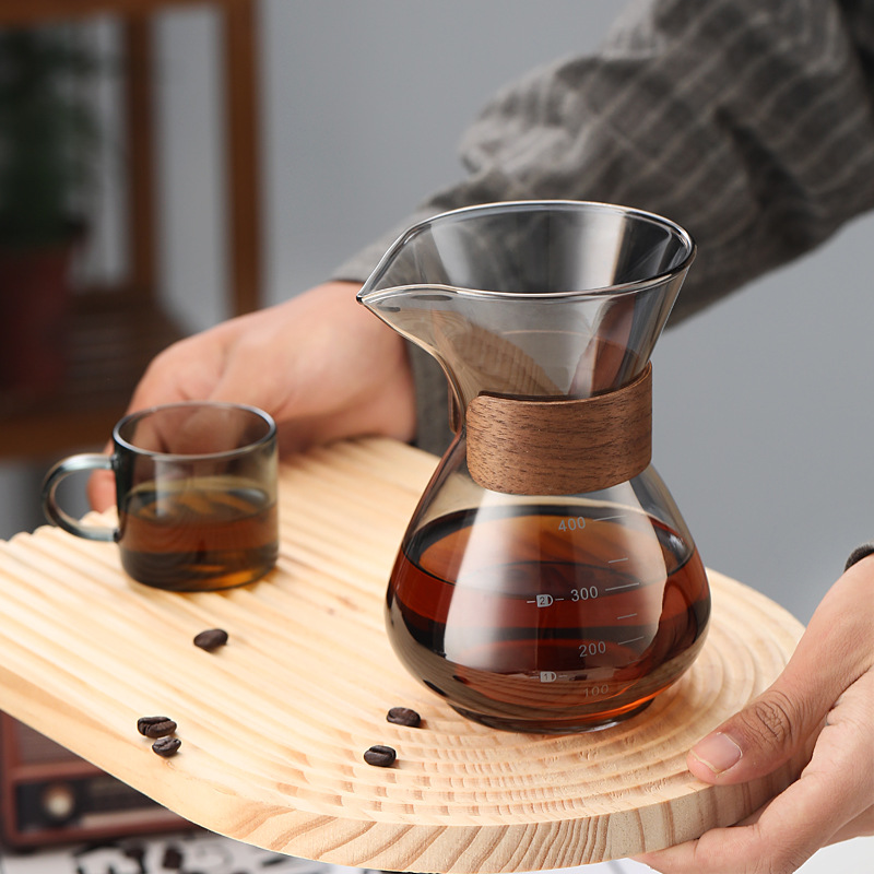 High-Quality Heat-Resistant Glass Coffee Maker